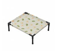Pugermering Cat Bed Elevated Pet Couch Raised Sleeping Cot Breathable Oxford Cloth PVC Frame Suitable for Outdoor Travel Indoor Lounge Camping, Small, style to 16