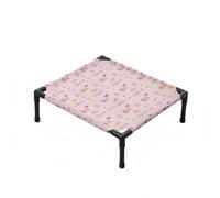 Pugermering Cat Bed Elevated Pet Couch Raised Sleeping Cot Breathable Oxford Cloth PVC Frame Suitable for Outdoor Travel Indoor Lounge Camping, Small, style to 14