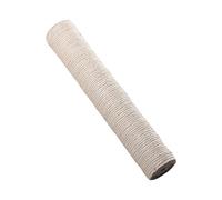 Pugermering Cat Cat Replacement Scratch Post Kitten Claw Exercise Pole Sisal Rope Building Easy Installation Suitable for Home Office Bedroom, Beige H 12.5CM