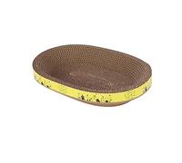 Pugermering Cat Scratching Bed, Cat Scratching Mat, Nest, Furniture Protector, Claw Protector, Thick, Bowl-shaped Cardboard Cat Scratching Mat for Accessories, L