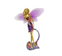 Pugermering Fairy Garden Resin Figurine, Pretty Butterfly, Tabletop Ornament, Sculpture Collection, Girl Statue for Coffee Table, Style C