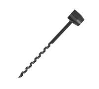 Pugermering Hand Drill for Wood, Heavy Duty Hand Tool, Hand, Ideal for Shelter Building and Outdoor Hiking, 10x260 mm