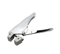 Pugermering Manual Connector Press Crimping Tool for F RCA UR Jacks with Carbon Steel Heads and Mechanical Leverage Gearing Suitable for Cable End Fastening and Job Site Repair