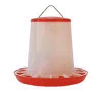 Pugermering Portable Chick Feeder, Feeder, Large Capacity, Practical Feed Bucket for Ducks, Birds, Chicks, Quail, Farm, 6kg