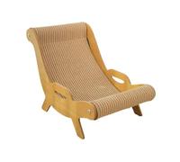 Pugermering Sisal Cat Scratching Chair with Two Functions, A Chair And A Bed for Kittens, Dimensions: 51.5 X 32 X 35 Cm
