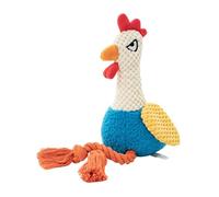 Pugermering Squeaky Dog Toy with Chicken Sound - Fun Toy for The Whole Family - Interactive Activity - E Toy, blue