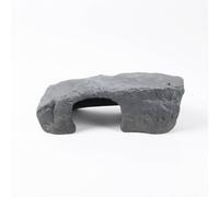 Pugermering Turtle Basking Perch Ramp Hide Resin Aquarium Decor Layered Levels With Textured Paths For Resting Climbing Off Suitable for aquariums habitats, Faux Stone Turtle
