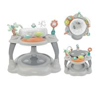 Puggle 3-in-1 360° Bounce, Twist & Play Baby Entertainer - Scattered Stars Grey