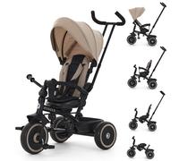Puggle Easy Twist 6-in-1 Folding Trike with Parent Handle - Cashmere (9 Months - 5 Years)