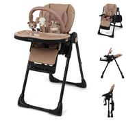 Puggle Foodie Eat & Play 9-in-1 Hi-Lo Highchair From Birth - Latte
