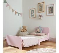 Puggle Isabella Toddler Bed With Maxi Cool Sprung Mattress - Pink