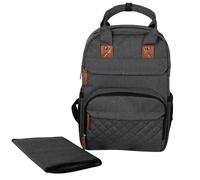 Puggle Memphis Backpack / Changing Bag - Platinum Grey