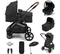 Puggle Monaco XT 2-in-1 i-Size R129 Travel System with i-Size Car Seat & ISOFIX Base - Storm Black