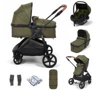 Puggle Monaco XT 2-in-1 i-Size Travel System with i-Size R129 Car Seat - Forest Green