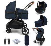 Puggle Monaco XT 2-in-1 i-Size Travel System with i-Size R129 Car Seat - Navy