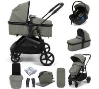 Puggle Monaco XT 2-in-1 Travel System with Monaco Footmuff & Changing Bag - Seagrass