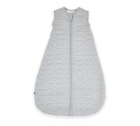 Puggle To The Moon & Back 2.5 Tog Pure Cotton Jersey Quilted Baby Sleeping Bag - Grey (0-6 Months)