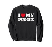 Puggles Pug Beagle Mix I Love My Puggle Sweatshirt