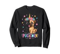Pugicorn Cute Pug for Kids Sweatshirt