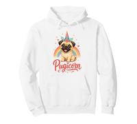 Pugicorn Cute Pug Magical Gift for Kids Pullover Hoodie