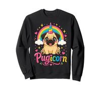 Pugicorn Cute Pug Magical Gift for Kids Sweatshirt