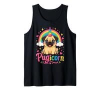 Pugicorn Cute Pug Magical Gift for Kids Tank Top