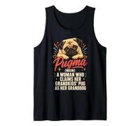 Pugma - Claims the Granddog as Her Own Tank Top