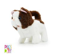 Pugs At Play Bella Interactive Walking Cat Plush Toy