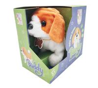 Pugs At Play Buddy Walking Dog Interactive Plush Toy - Soft Electronic Animal That Moves and Makes Sounds, for Toddlers and Kids