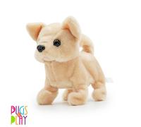 Pugs At Play Chili Interactive Walking Dog Plush Toy
