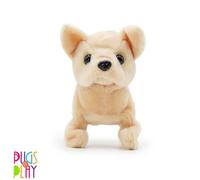 Pugs at Play Chili Interactive Walking Dog Plush Toy - Multi One Size