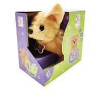 Pugs At Play Chili Walking Dog Interactive Plush Toy - Soft Electronic Animal That Moves and Makes Sounds, for Toddlers and Kids