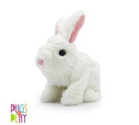 Pugs At Play Hopper Jumping Rabbit Interactive Plush Toy