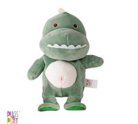 Pugs at Play Max Walking & Talking Dinosaur Interactive Plush Toy in Green Pugs at Play Green