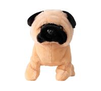 Pugs At Play Peanut Walking Dog Interactive Plush Toy - Soft Electronic Animal That Moves and Makes Sounds, for Toddlers and Kids