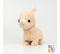 Pugs at Play Sandy Interactive Walking Llama Plush Toy in Beige Pugs at Play Beige