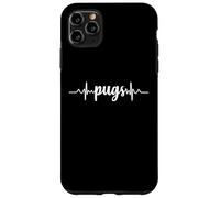 Pugs ECG Heartbeat Design for Dog Owners and Pug Fans Case for iPhone 11 Pro Max