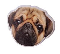 Pugs & Kisses Brown Pug Head Shaped Emery Board Nail File