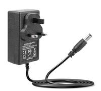 PUGTOW 24 Volt Power Supply AC 100-240V to DC 12V 2A 24W Switching Adapter 5.5x2.1mm Wall Transformer Plug for CCTV Security Camera, LED Strip Lights, LCD Monitor