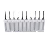 puhae 10pcs/Set 0.8mm High Quality PCB Print Circuit Board Carbide Mini Drill Bits Tool