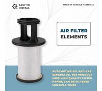 puhae 2Pcs Air Filter Elements Crankcase Oil and Gas Separator Car Accessories for ProVent 200 3584145