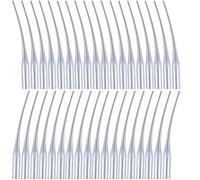 puhae 300Pcs Glue Tips Compatible for CA, Plastic Extender Applicator Dispensing Adhesive Micro-Tips for Bottle Glue