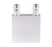 puhae 40x40x12mm Aluminum Water Liquid Cooler Block Heatsink For Computer CPU Radiator
