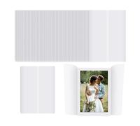 puhae 50 Sheets Pre-Folded Vellum Jackets for 5X7 Invitations,Vellum Wraps for 5 X 7 Wedding Invitations,Envelope Liners