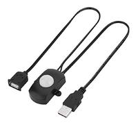 puhae 5A DC5-24V Mini USB PIR Infrared Motion Sensor Detector Automatic Switch for LED Light Strip Intelligent Sensing(Black)