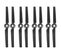 puhae 8Pcs Propeller for Yuneec Q500 Typhoon 4K Camera Drone Spare Parts Quick Release Self Locking Props Replacement Blade(Black)