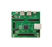 puhae CH32V307V-EVT-R0 CH32V307 Development Board 32-Bit RISC-V Core MCU USB2.0 PHY Ethernet Application Evaluation Onboard Easy Install Easy to Use