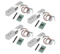 puhae Digital Load Cell Weight Sensor,4Sets 5KG Load Cell HX711 AD Weighit Amplifier Module Pressure Sensor Ar Duino Load Cell