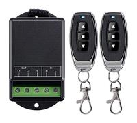 puhae Dual Wireless Remote Control Switch Relay Radio Frequency Switch Parts AC100-240V 10A for Home Instruments, Water Pump, Lighting