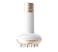 puhae Electric Meridian Body Massager Microcurrent Anti Cellulite Massager Plastic+Metal Scraping Lymphatic Drainage Machine(White)